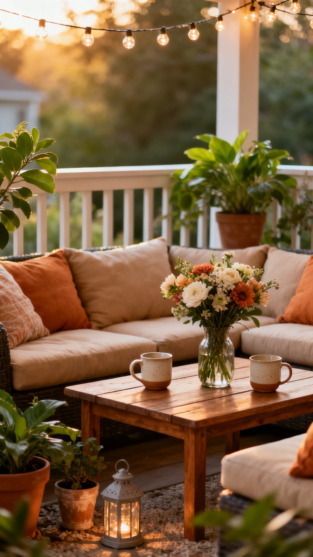 Add Cushioned Seating That Loves Weather