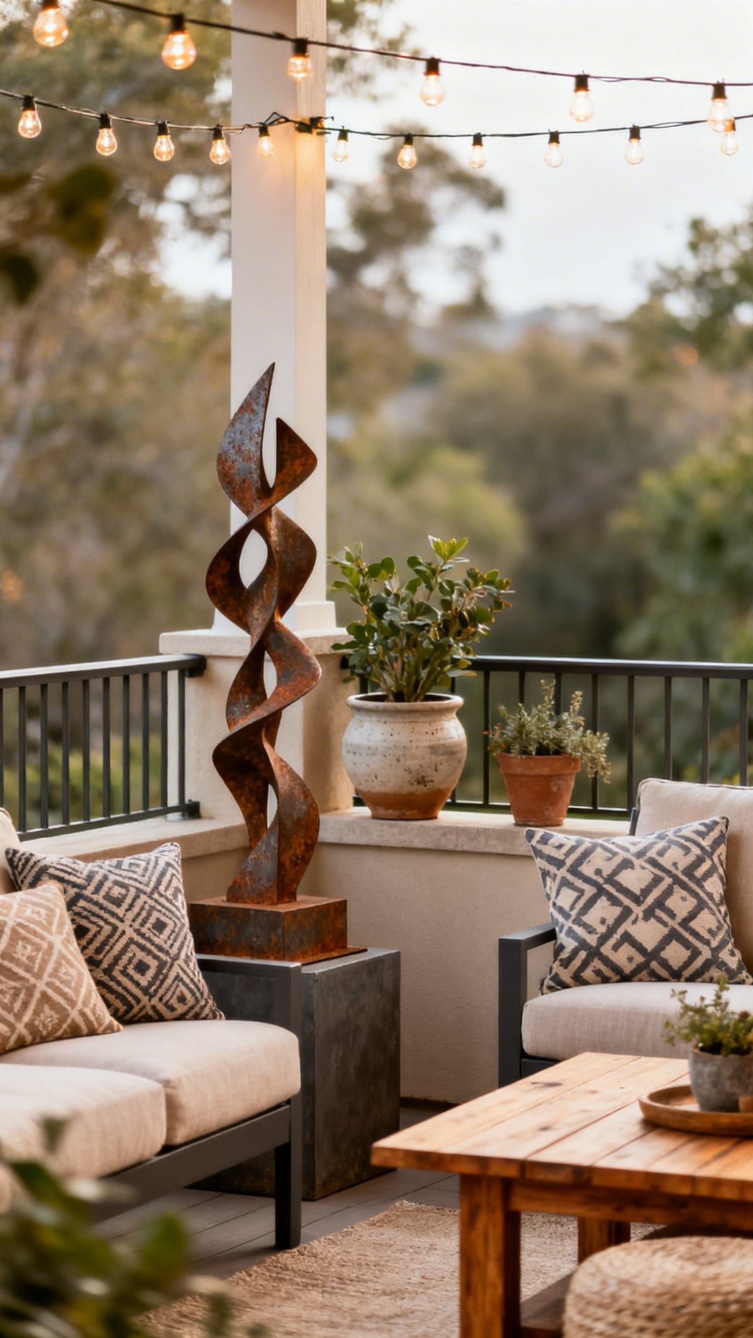 Add Outdoor Art That Can Take The Weather