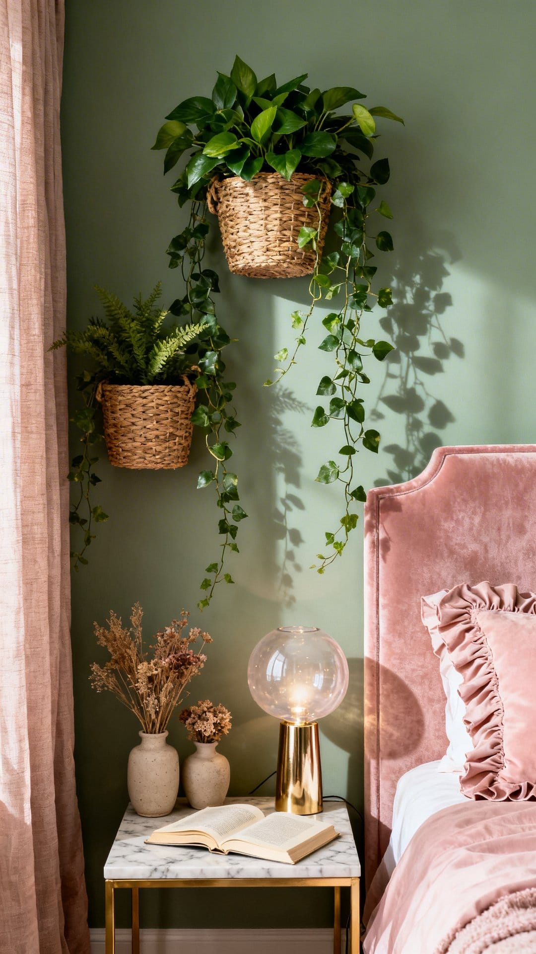Add Real (Or Faux) Greenery To Echo Sage