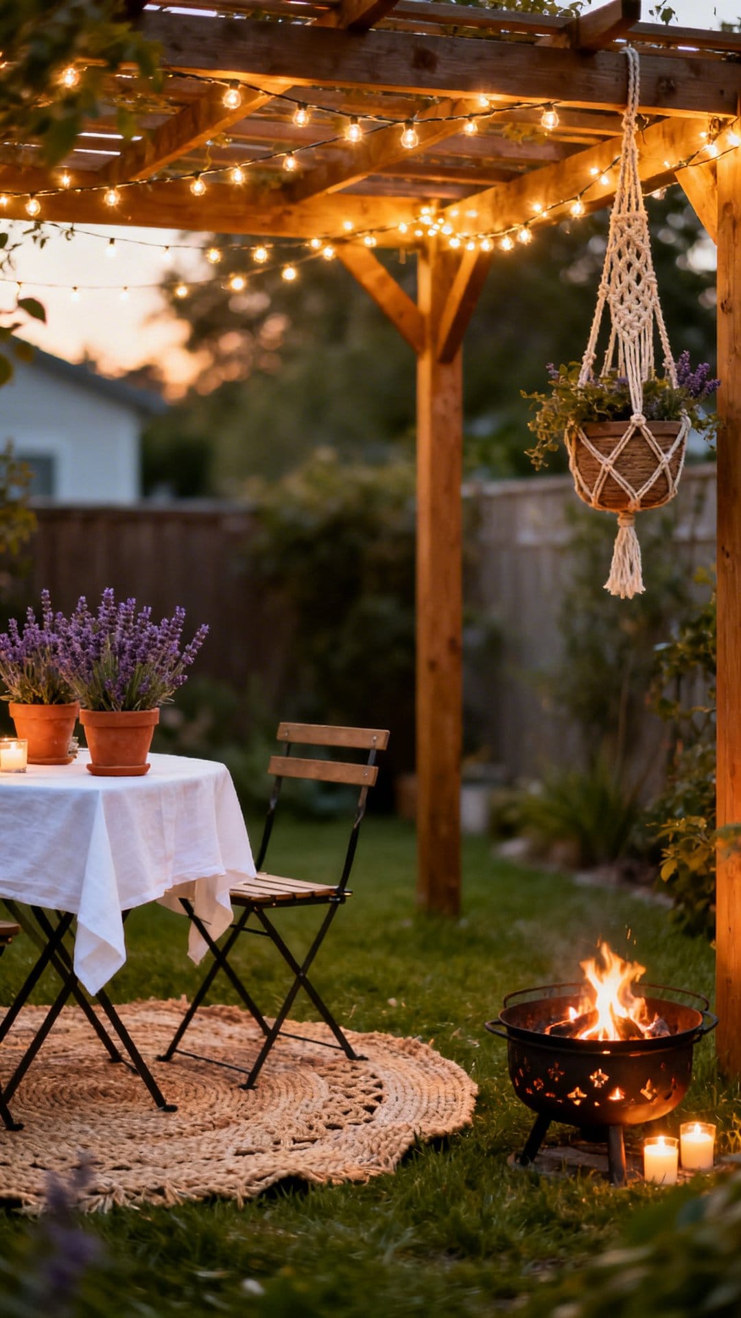 Add String Lights For Instant Magic