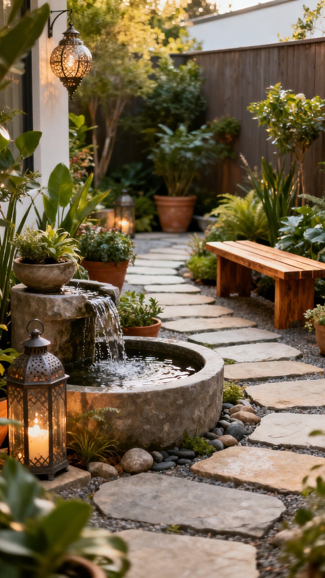 Add a Compact Water Feature