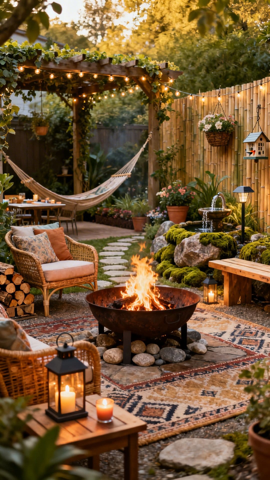 Add a Fire Element for Instant Ambiance