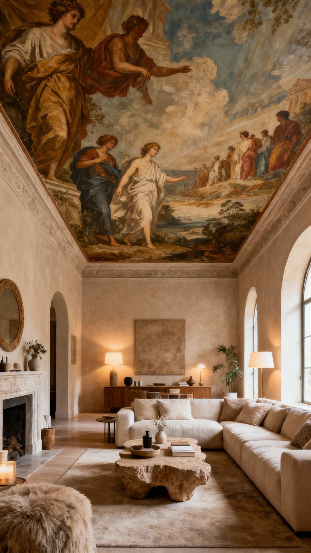 Art House Statement: Large-Scale Mural Ceiling