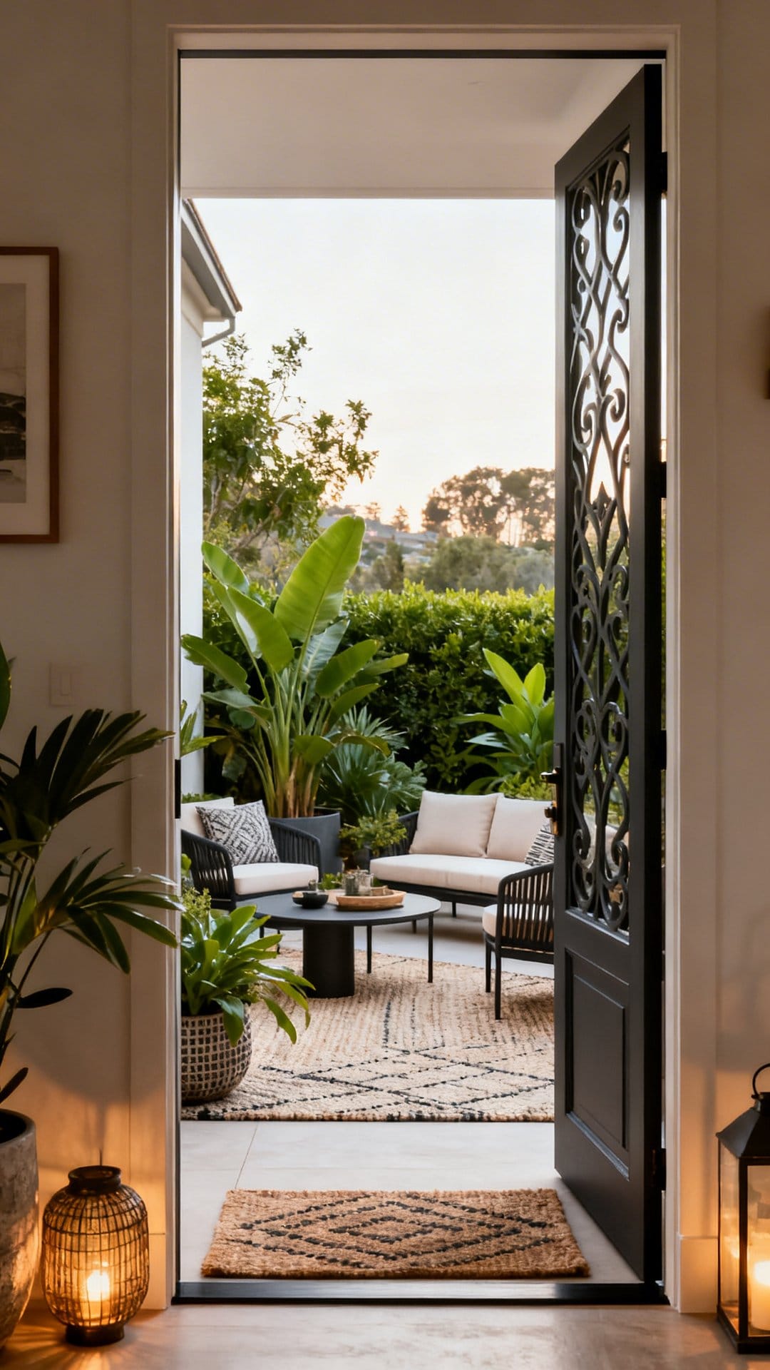 Blend Indoor-Outdoor With Statement Doors And Thresholds