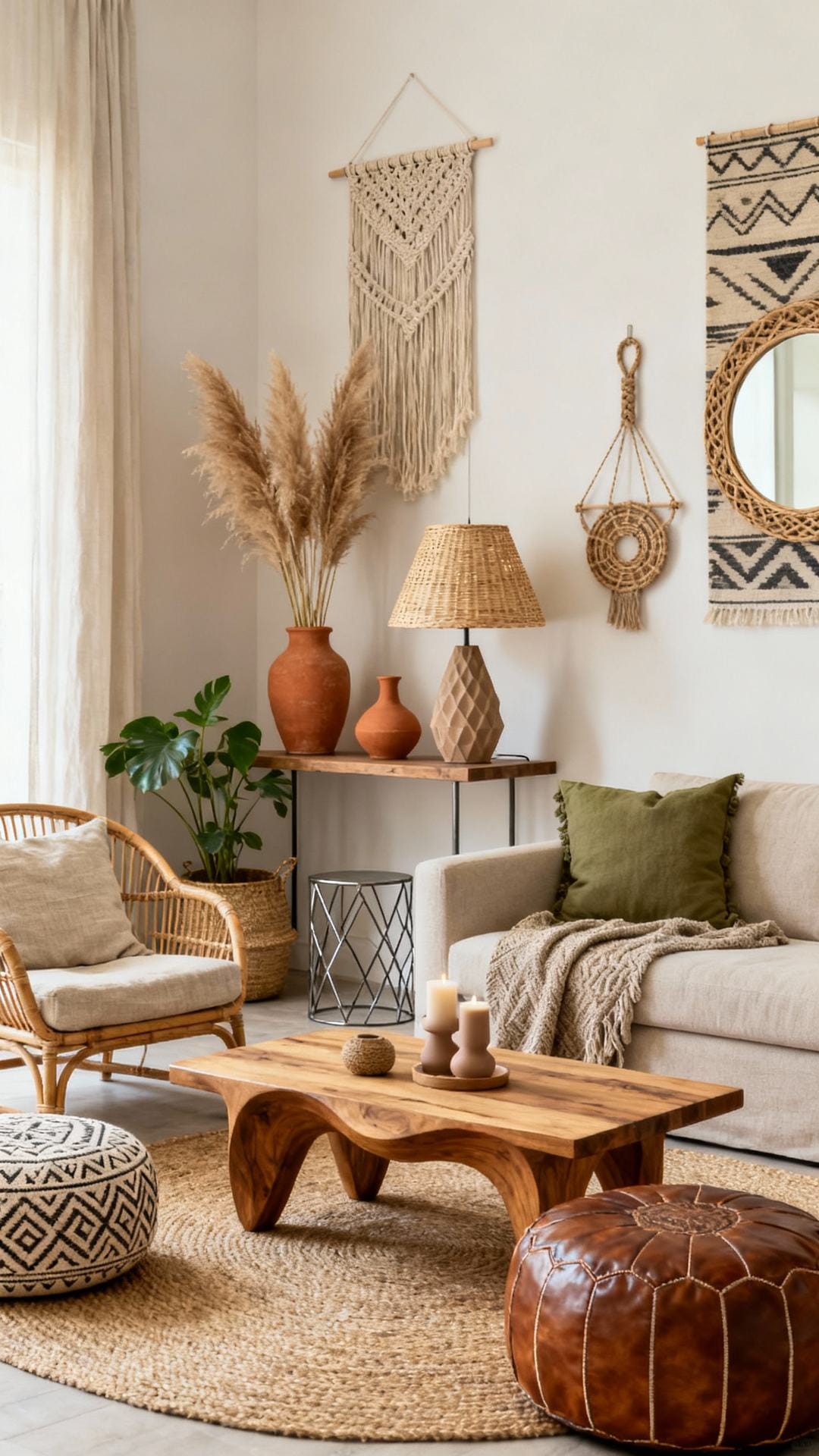 Boho-Minimal with Sculptural Moments