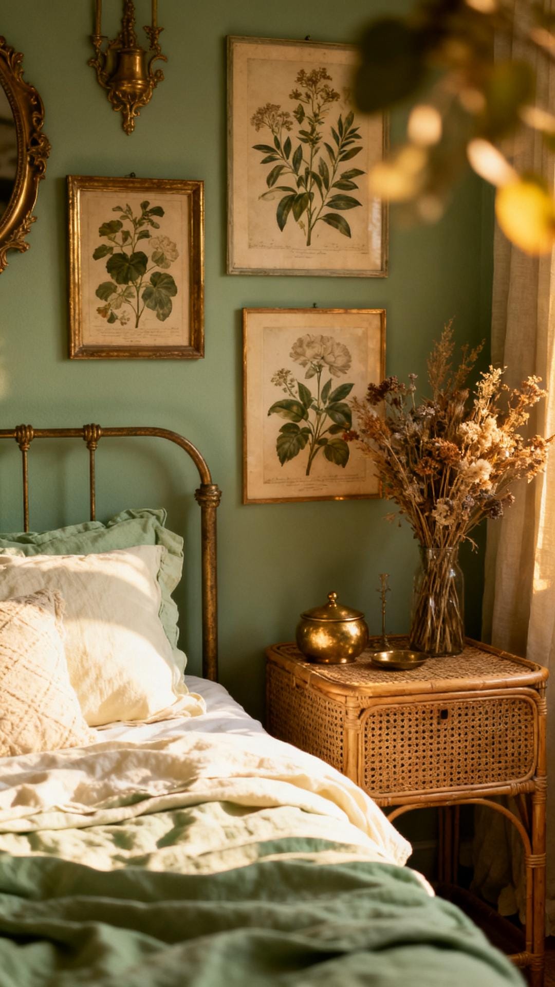 Botanical Dream With Vintage Finds