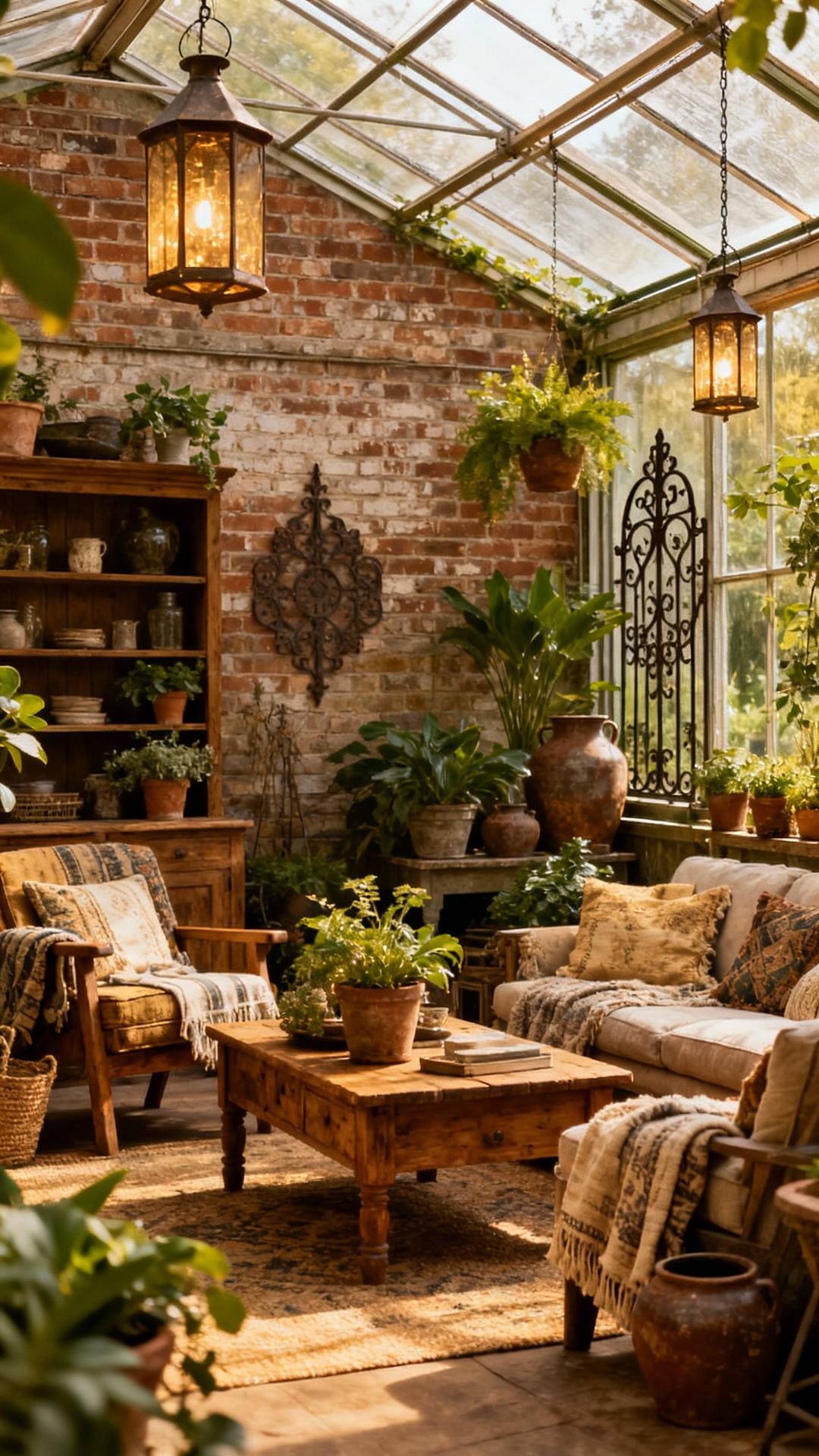 Botanical Farmhouse Greenhouse