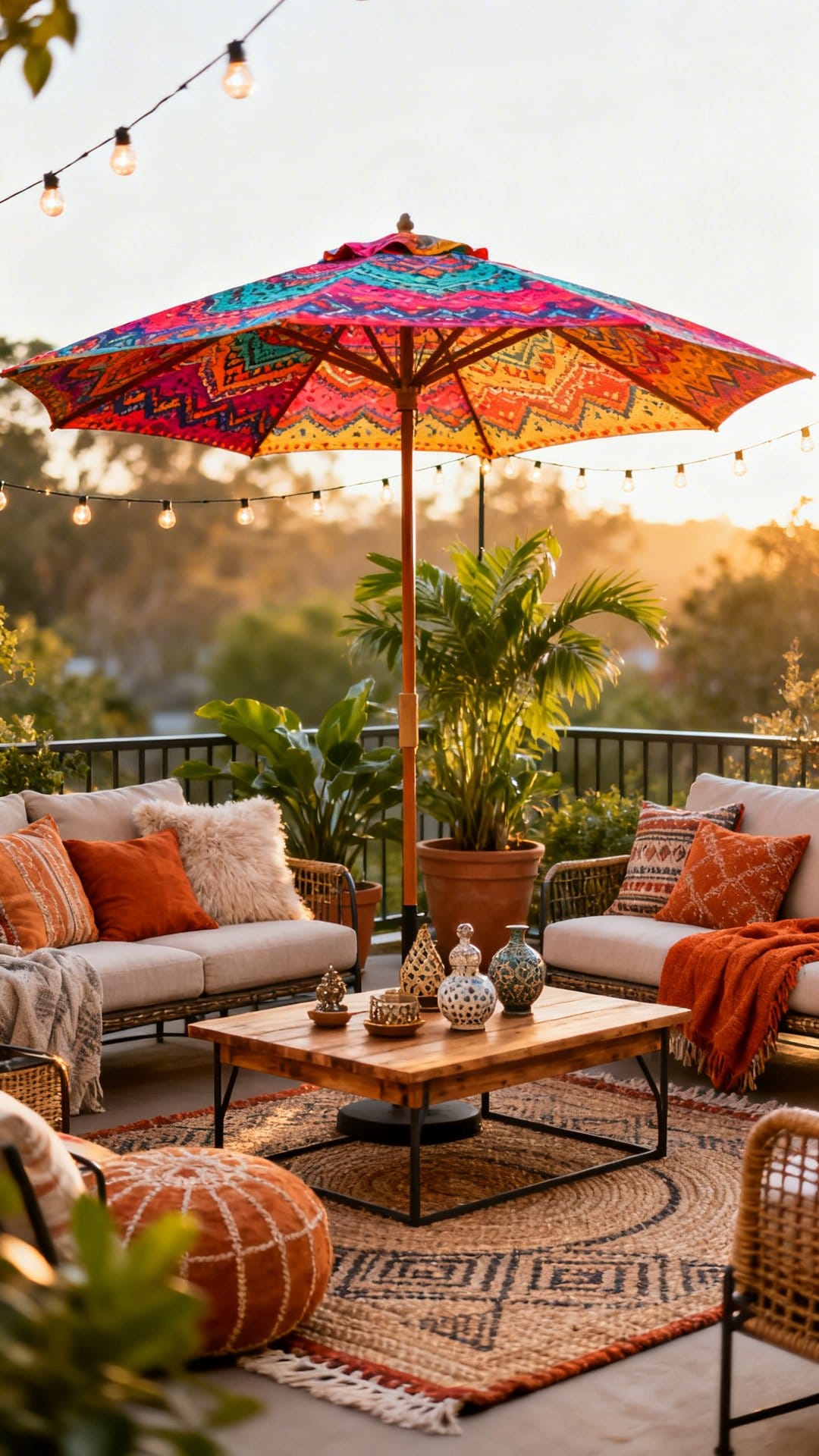 Bring In A Statement Shade Umbrella