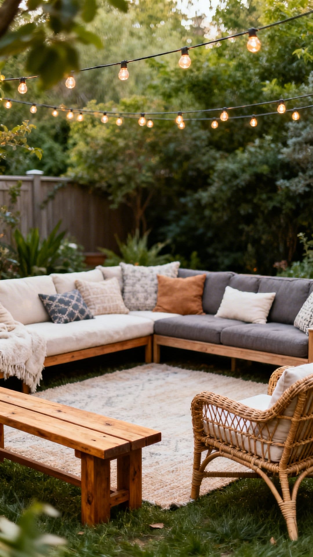 Sink Into a Cozy Conversation Pit