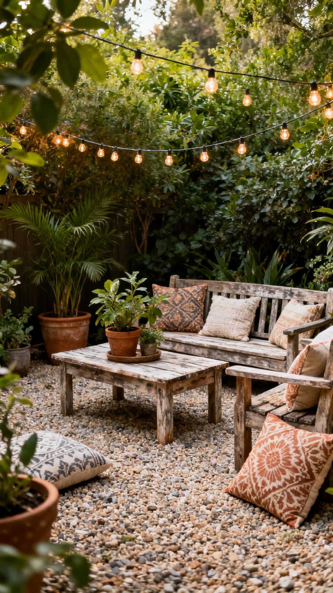Build A Gravel Patio Nook