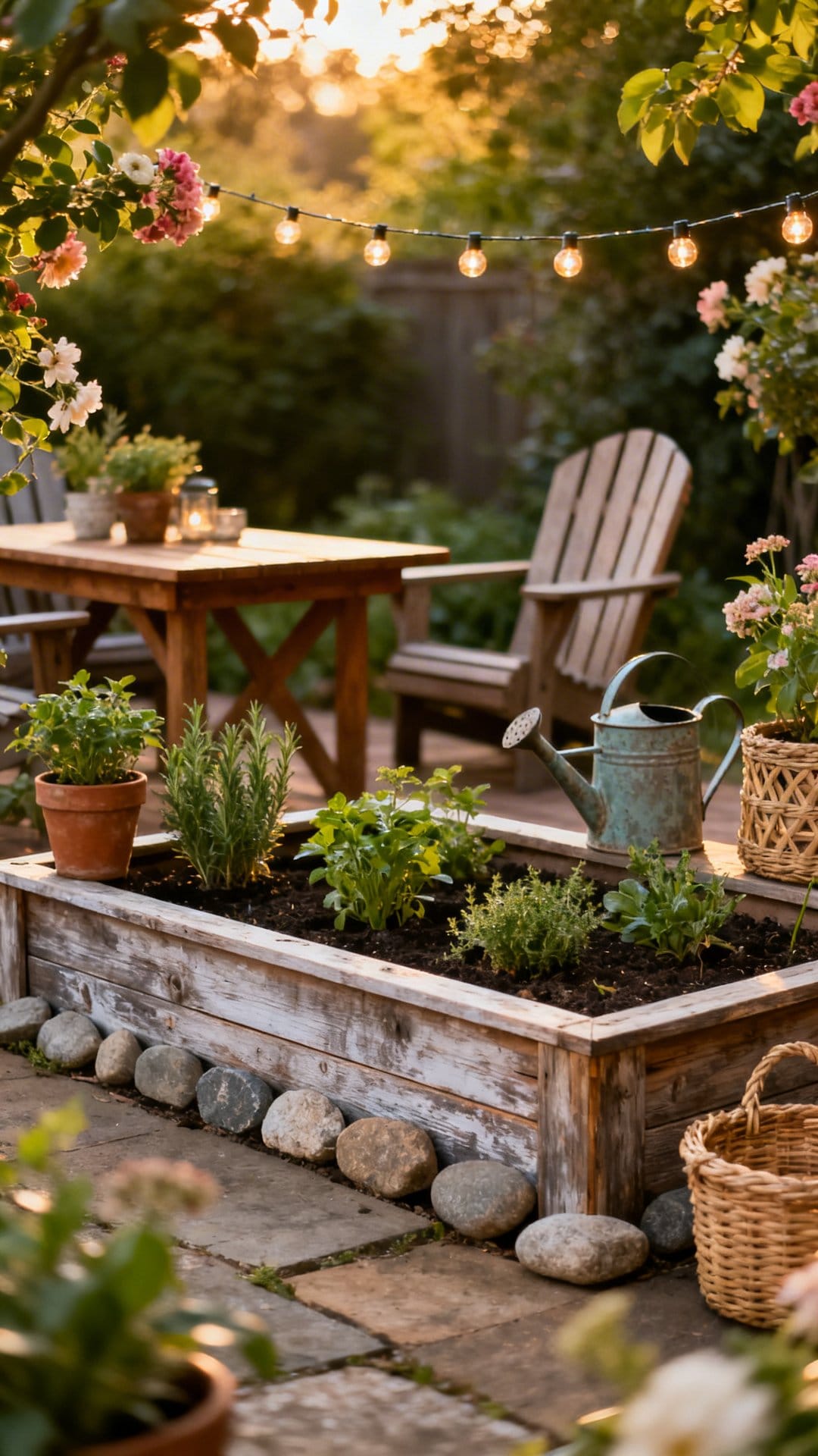 Build A Raised Garden Bed Border