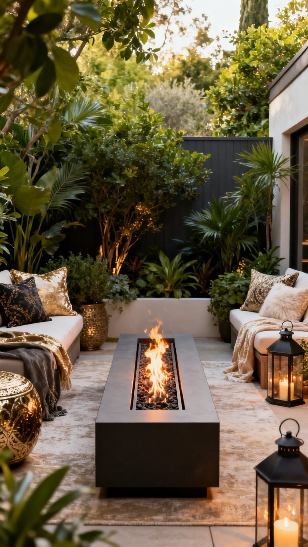 Build a Simple, Slimline Fire Feature