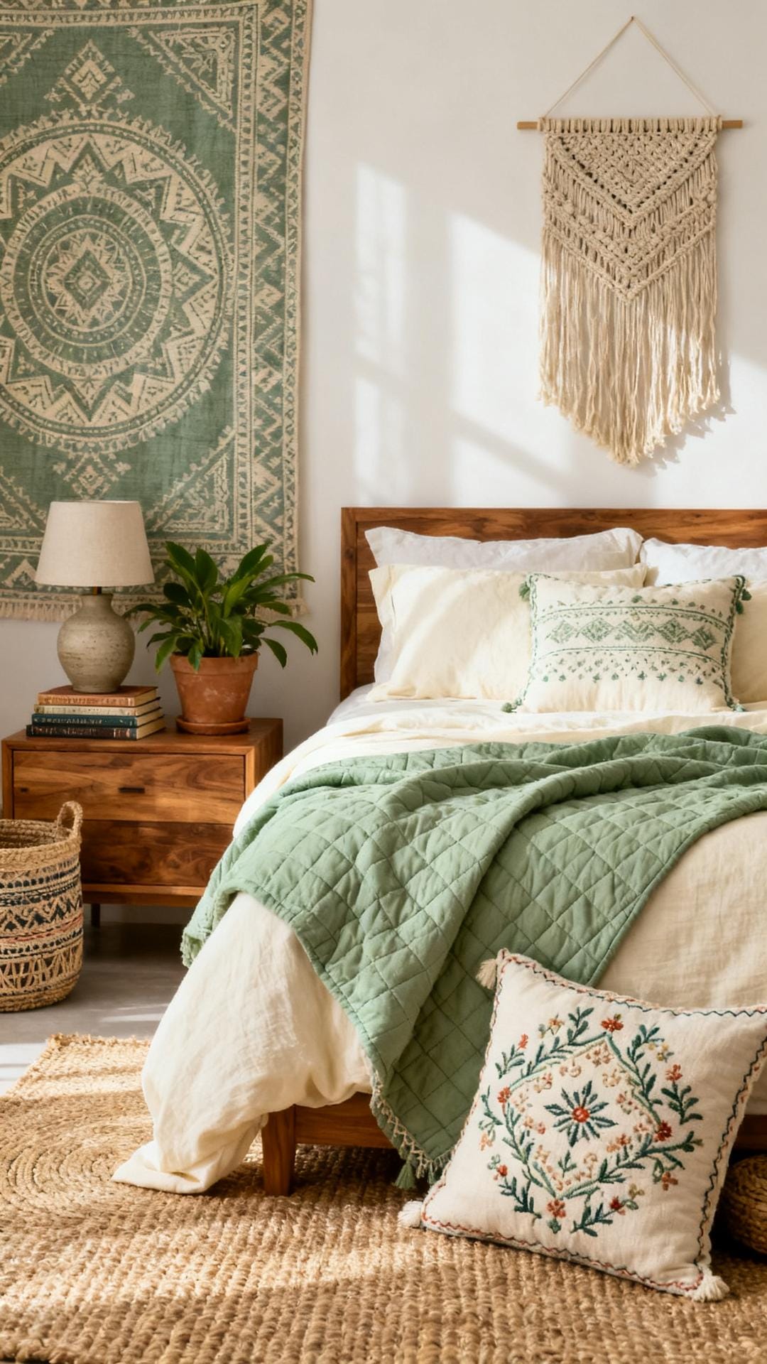 Contemporary Boho With Global Textiles