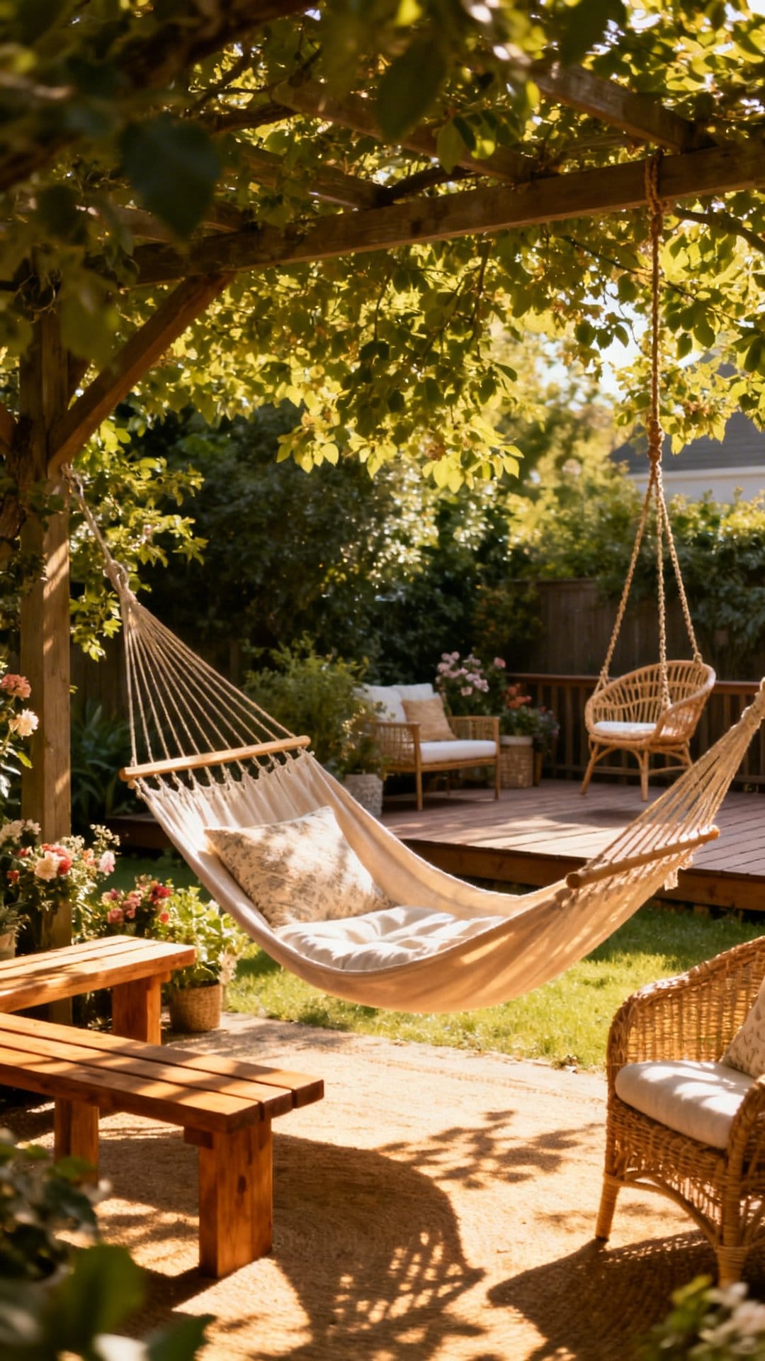 Drift Away in a Hammock Lounge