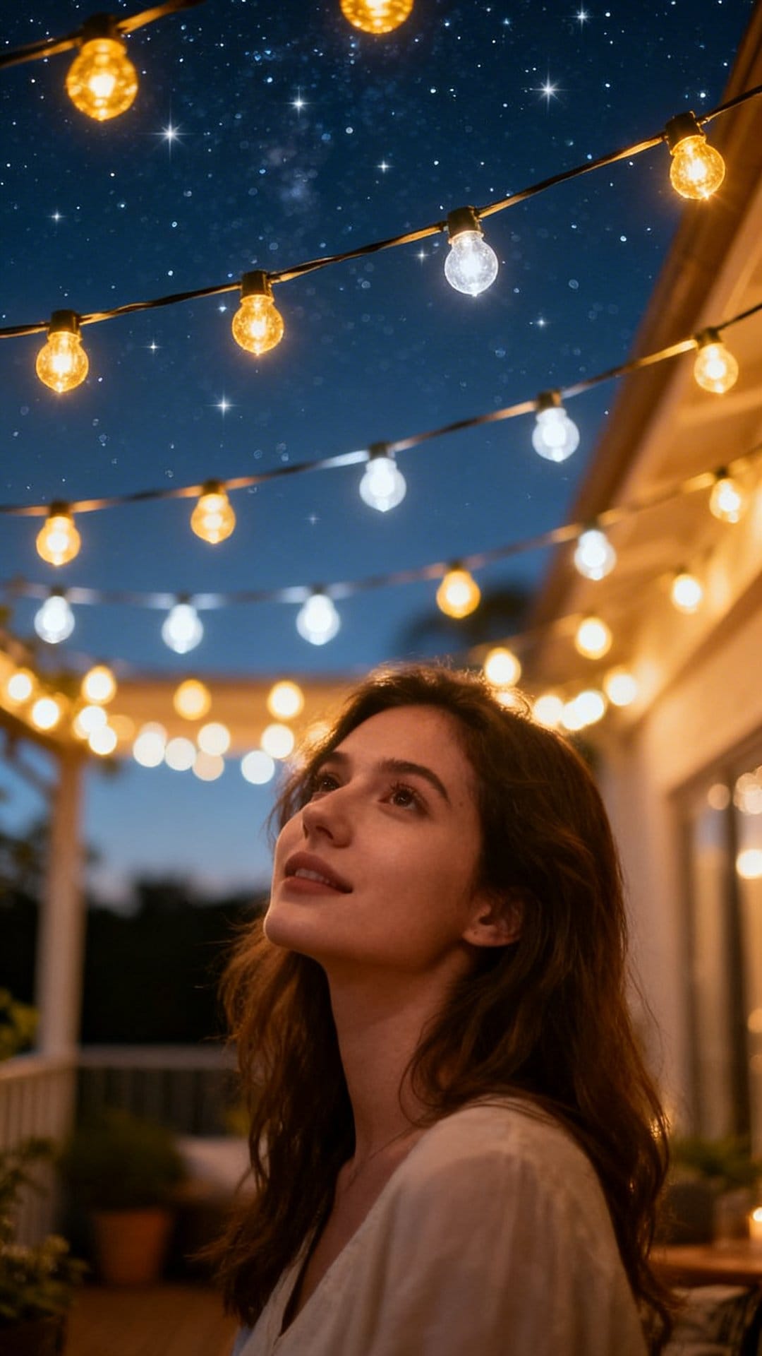Create A Light Canopy That Feels Like A Night Sky