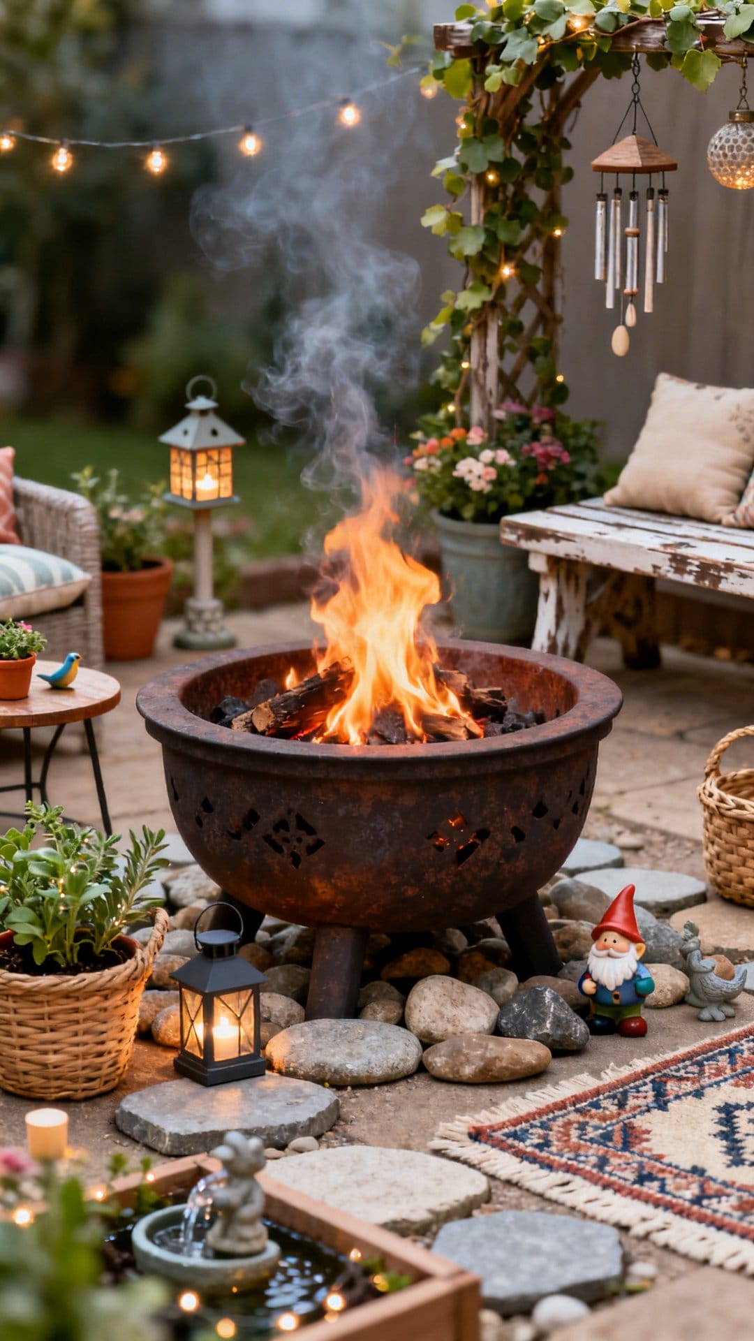 Create A Mini Fire Feature