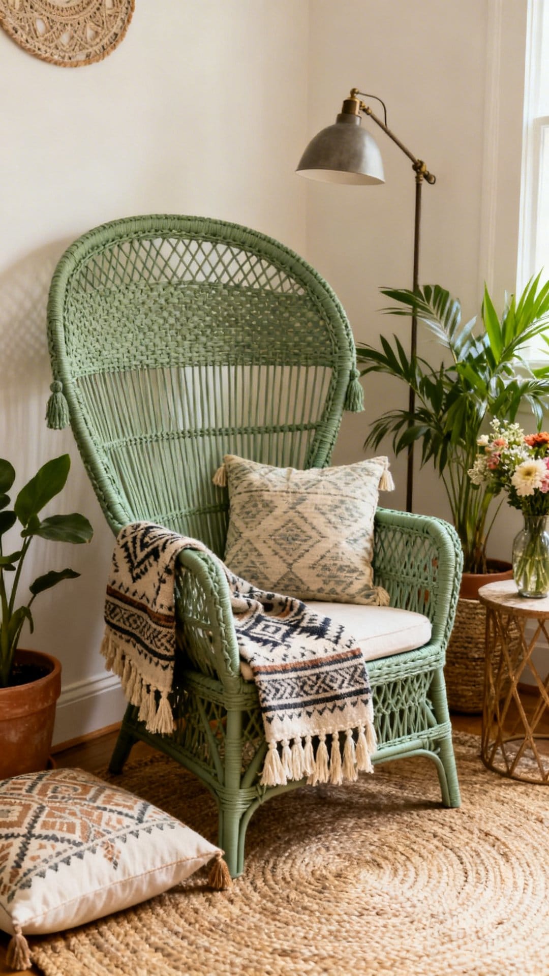 Create a Cozy Corner With a Boho Chair