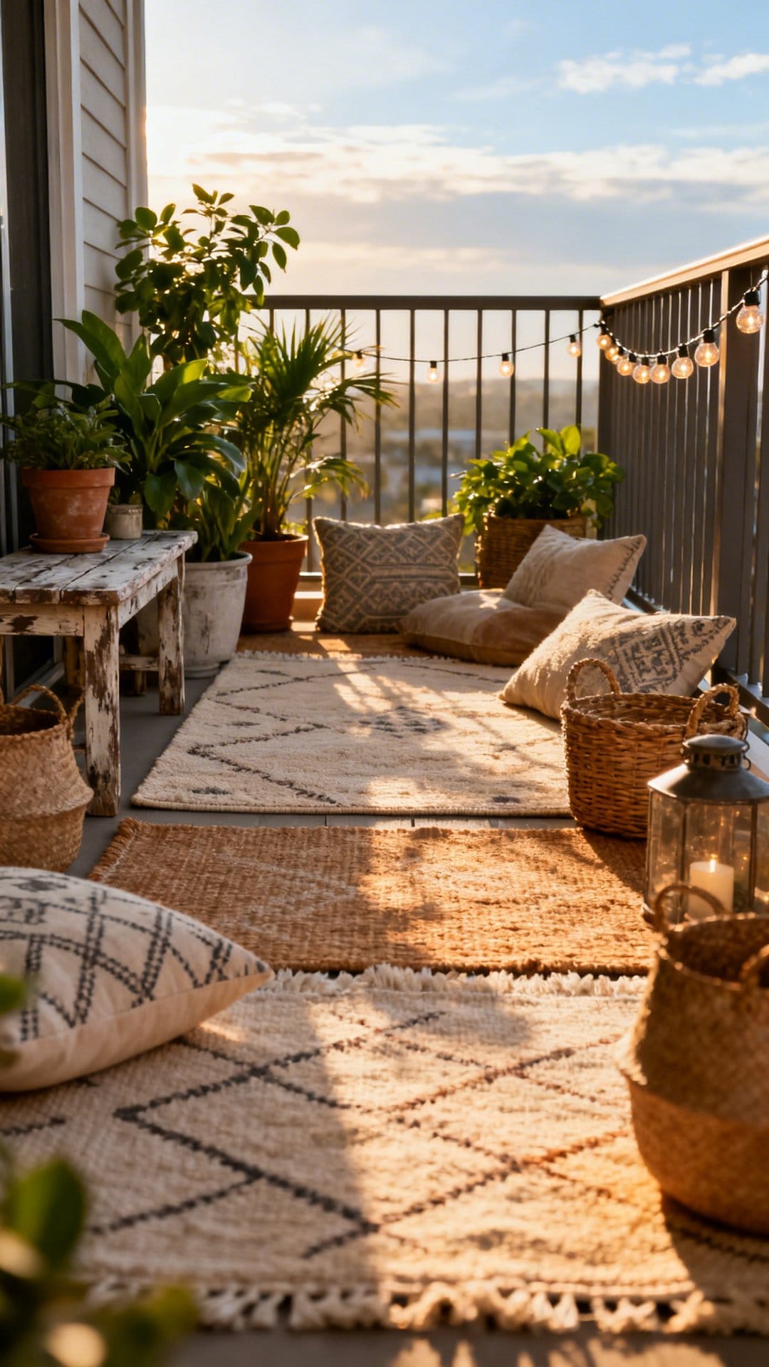 Create a Cozy Floor With Outdoor Rugs