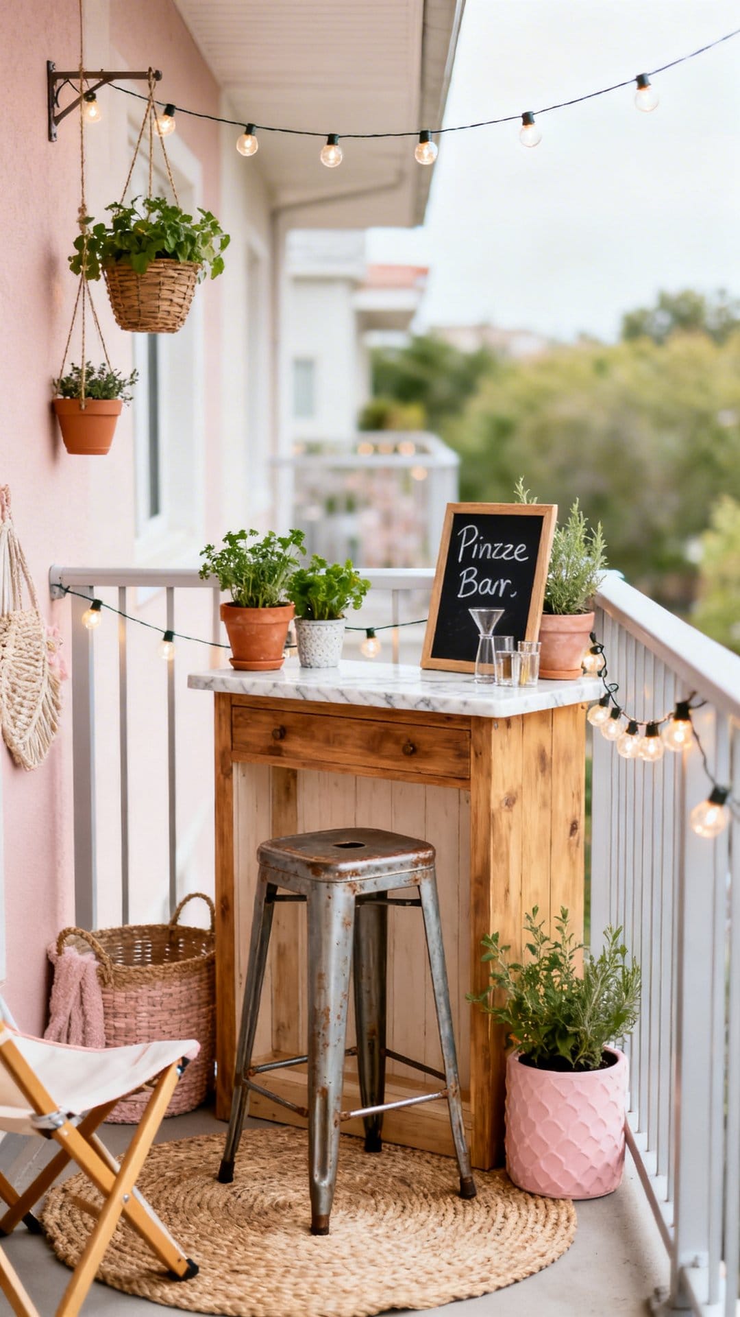 Create a Mini Outdoor Bar