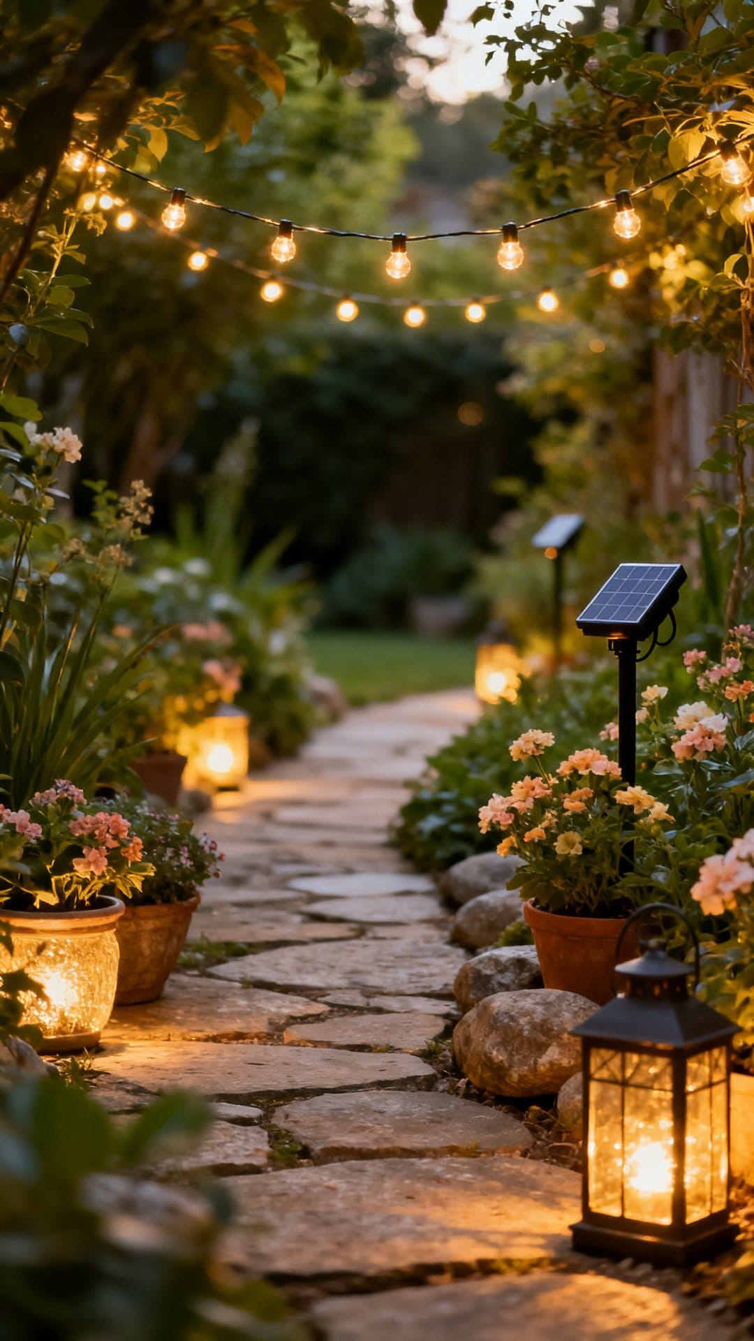 Curate A Garden Path With Lighting