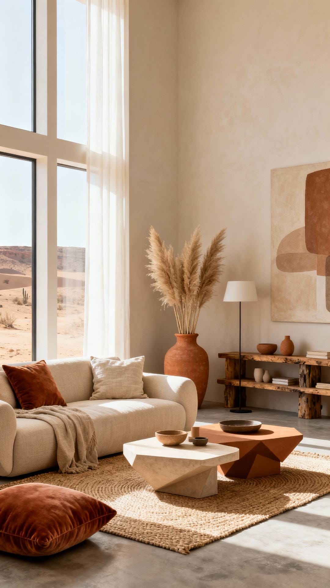 Desert Modern with Sunbaked Hues