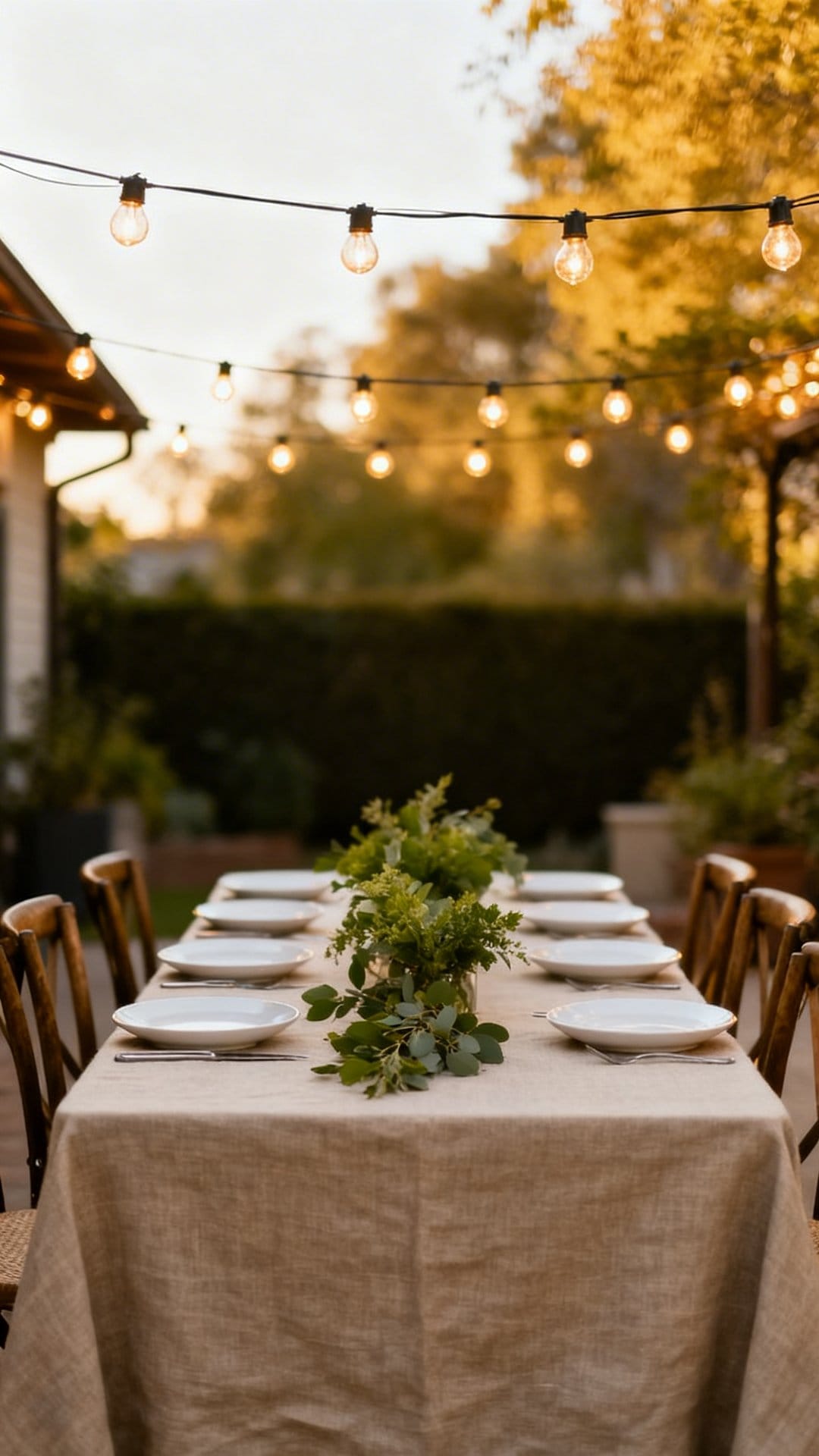 Drape Over A Dining Table For Bistro Energy