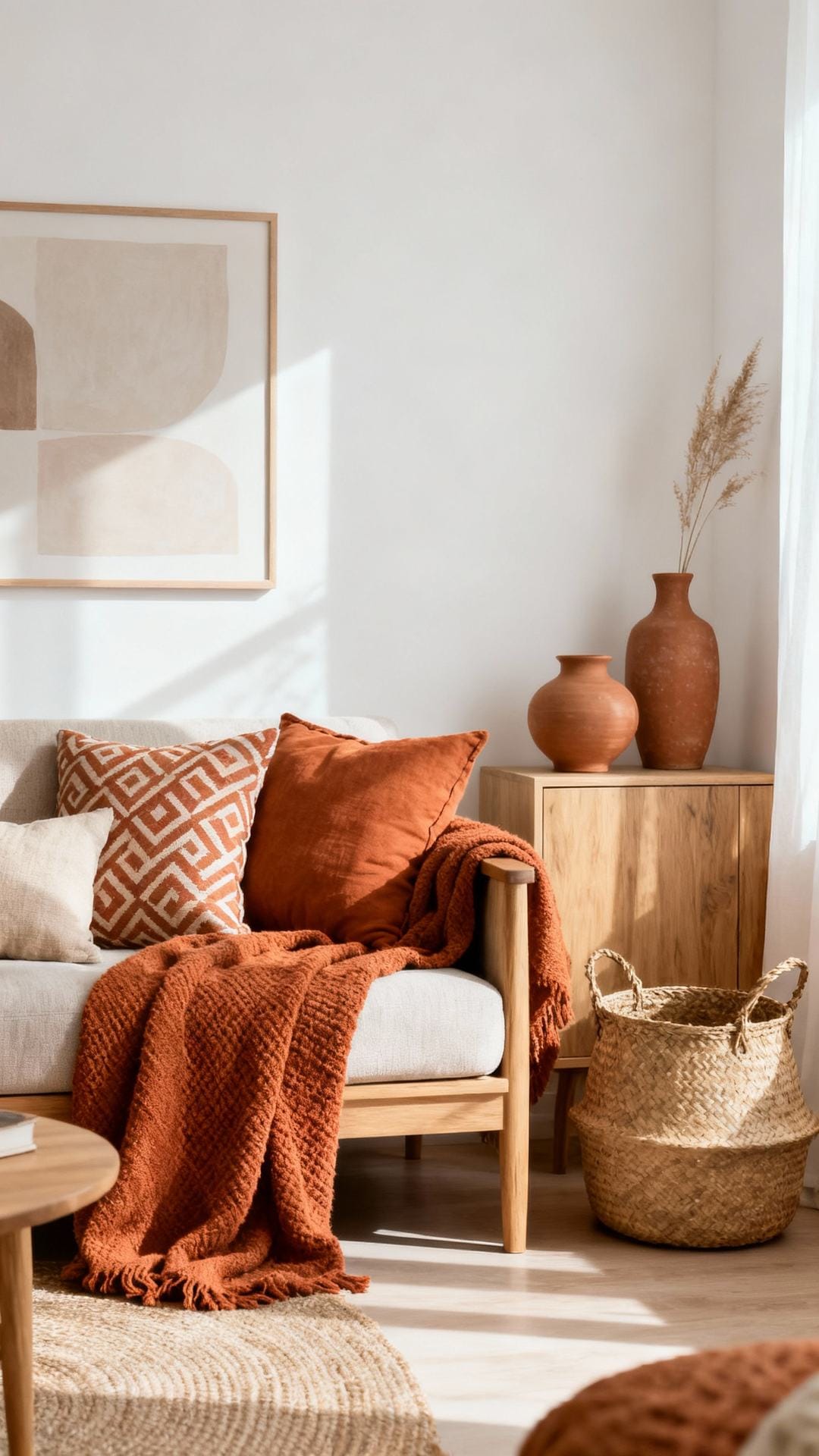 Earthy Terracotta Accents