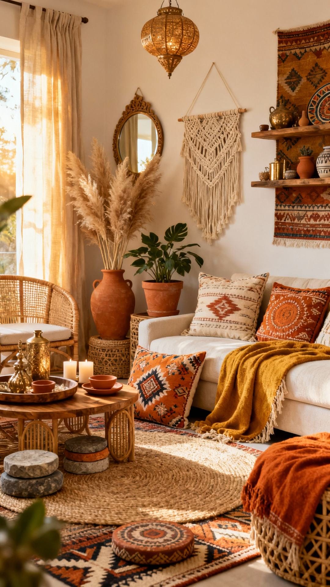 Earthy Textures + Terracotta Layers