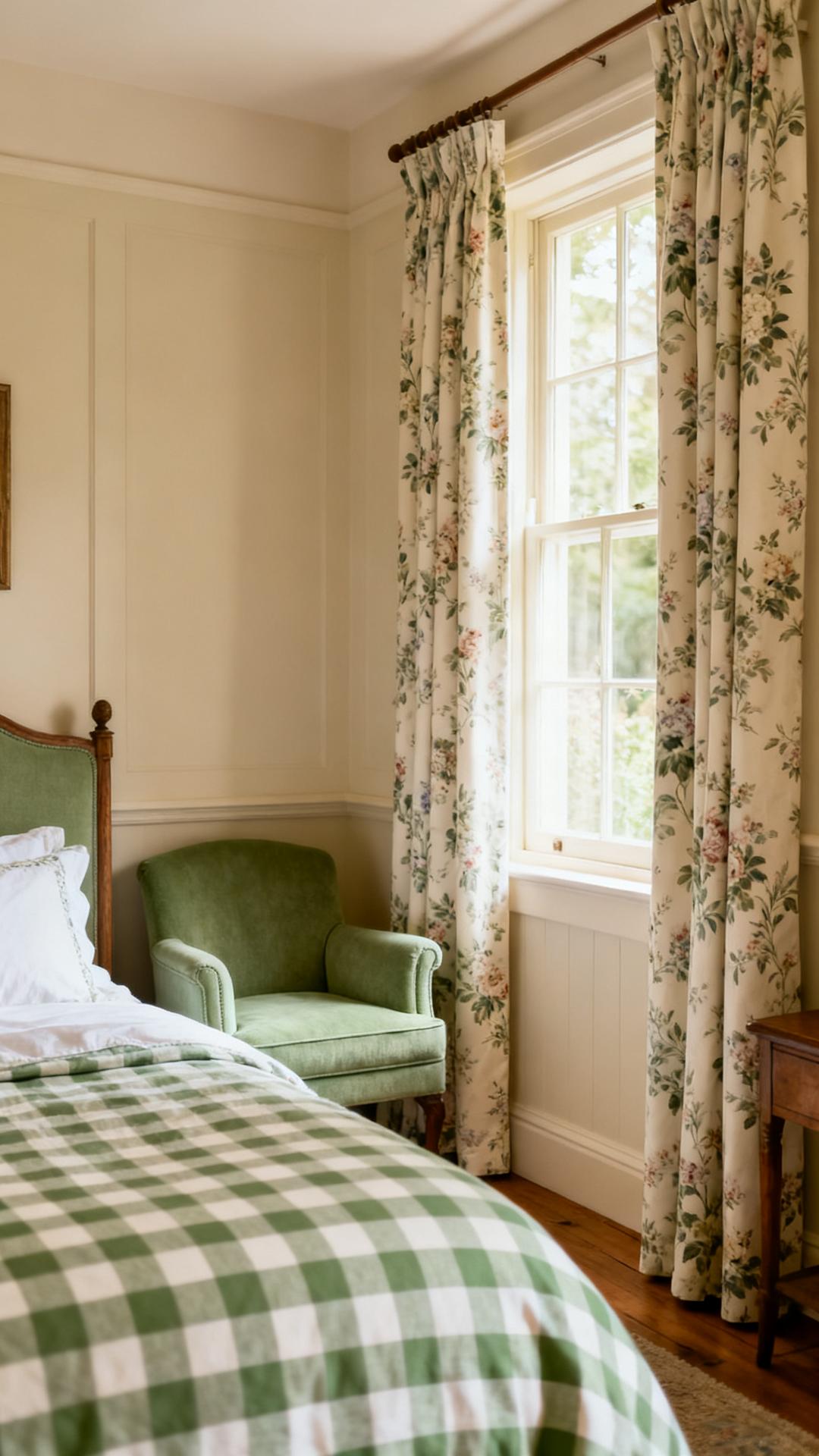 English Country Cozy With Chintz and Checks