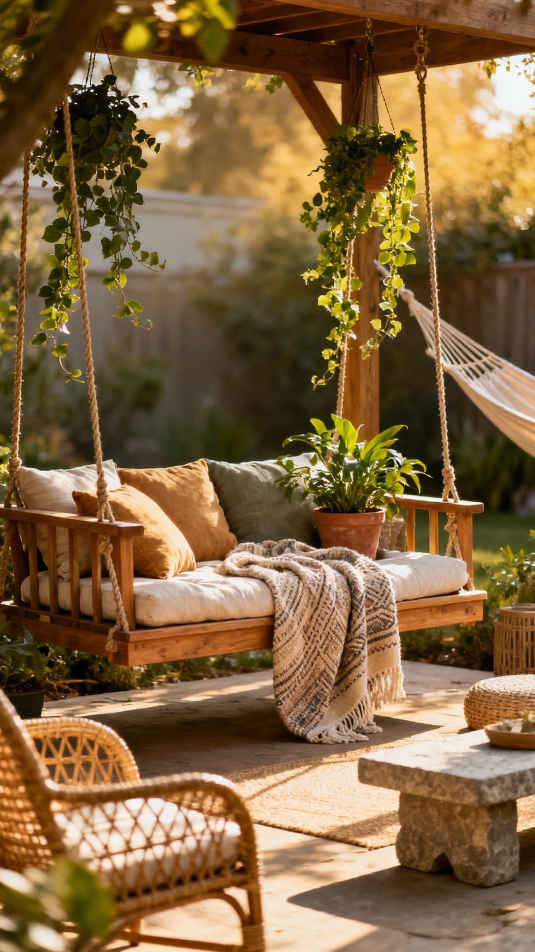 Frame a Daybed Swing for Peak Nap Energy
