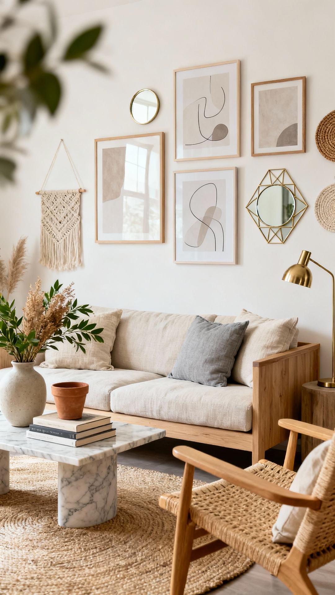 Gallery-Wall Neutral Art House