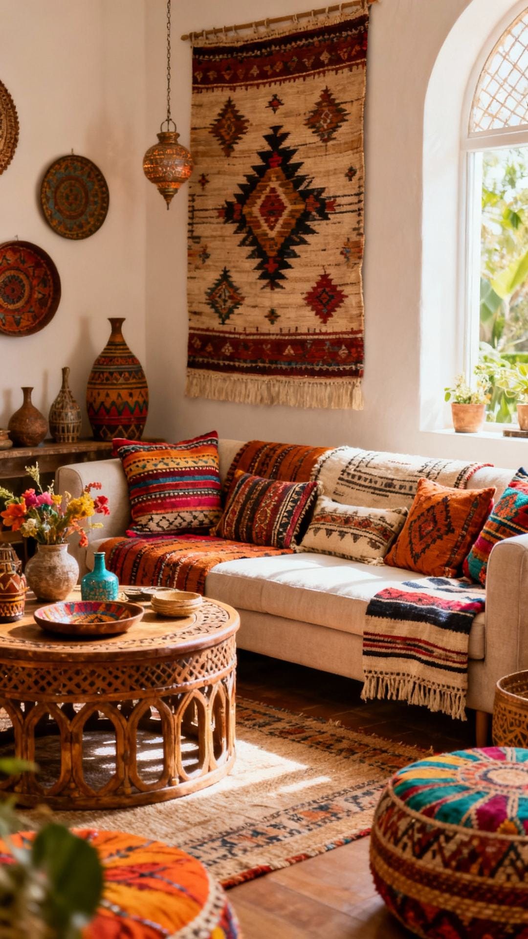 Global Bazaar Collector’s Living Room