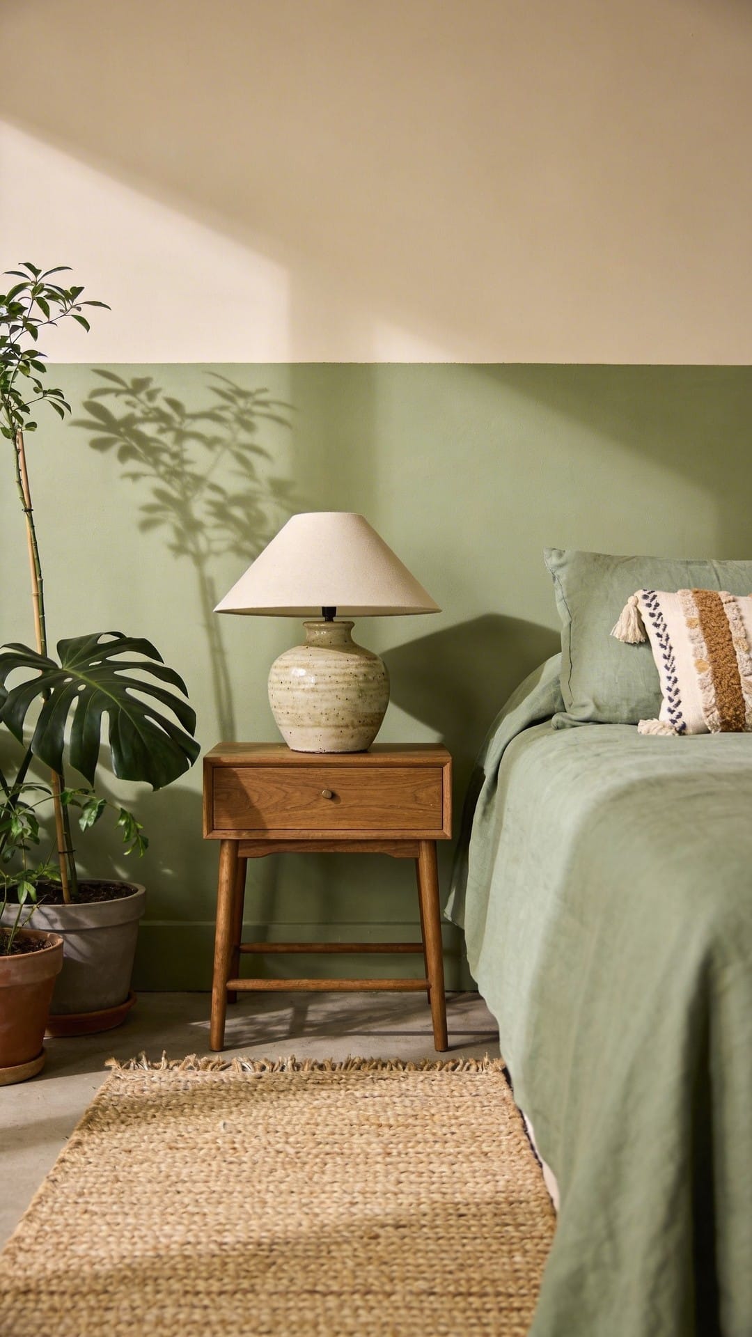 Go Two-Tone: Half-Painted Walls