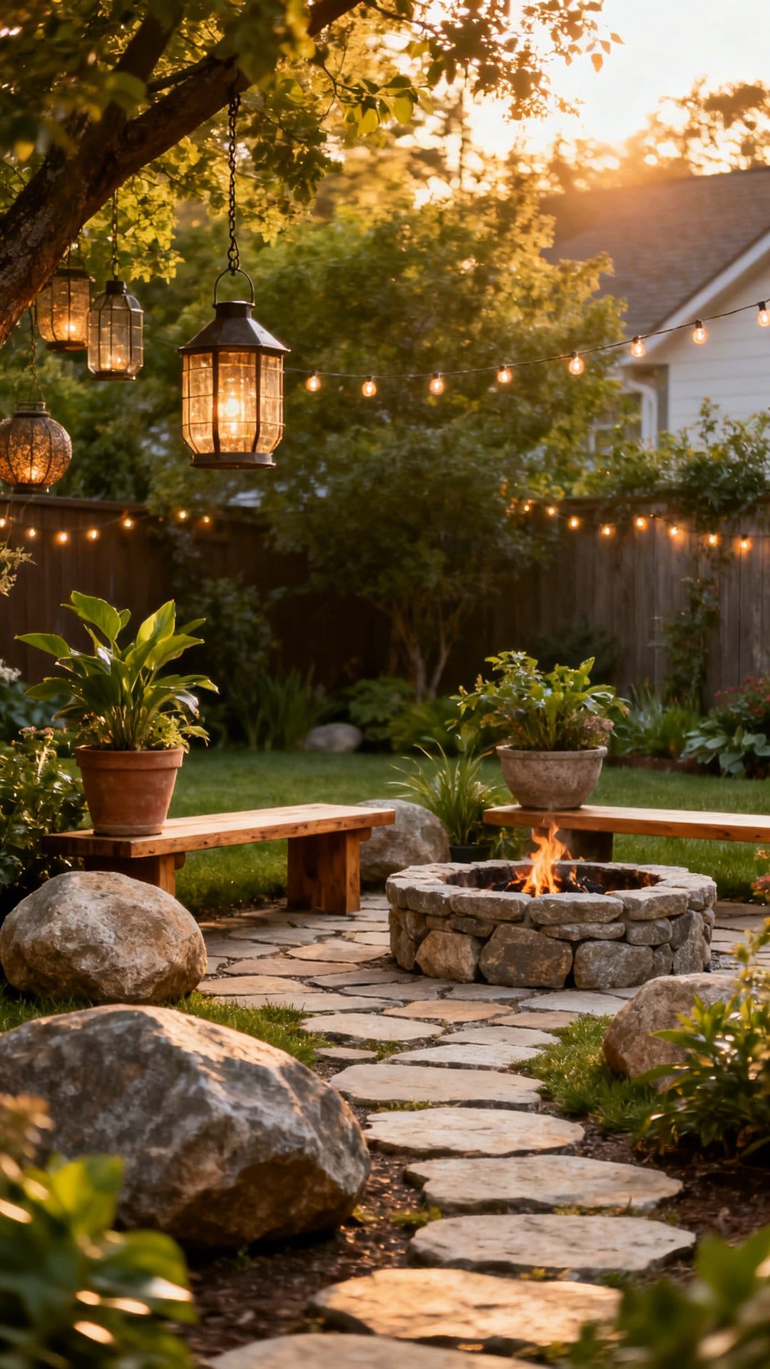 Incorporate Natural Stone Accents