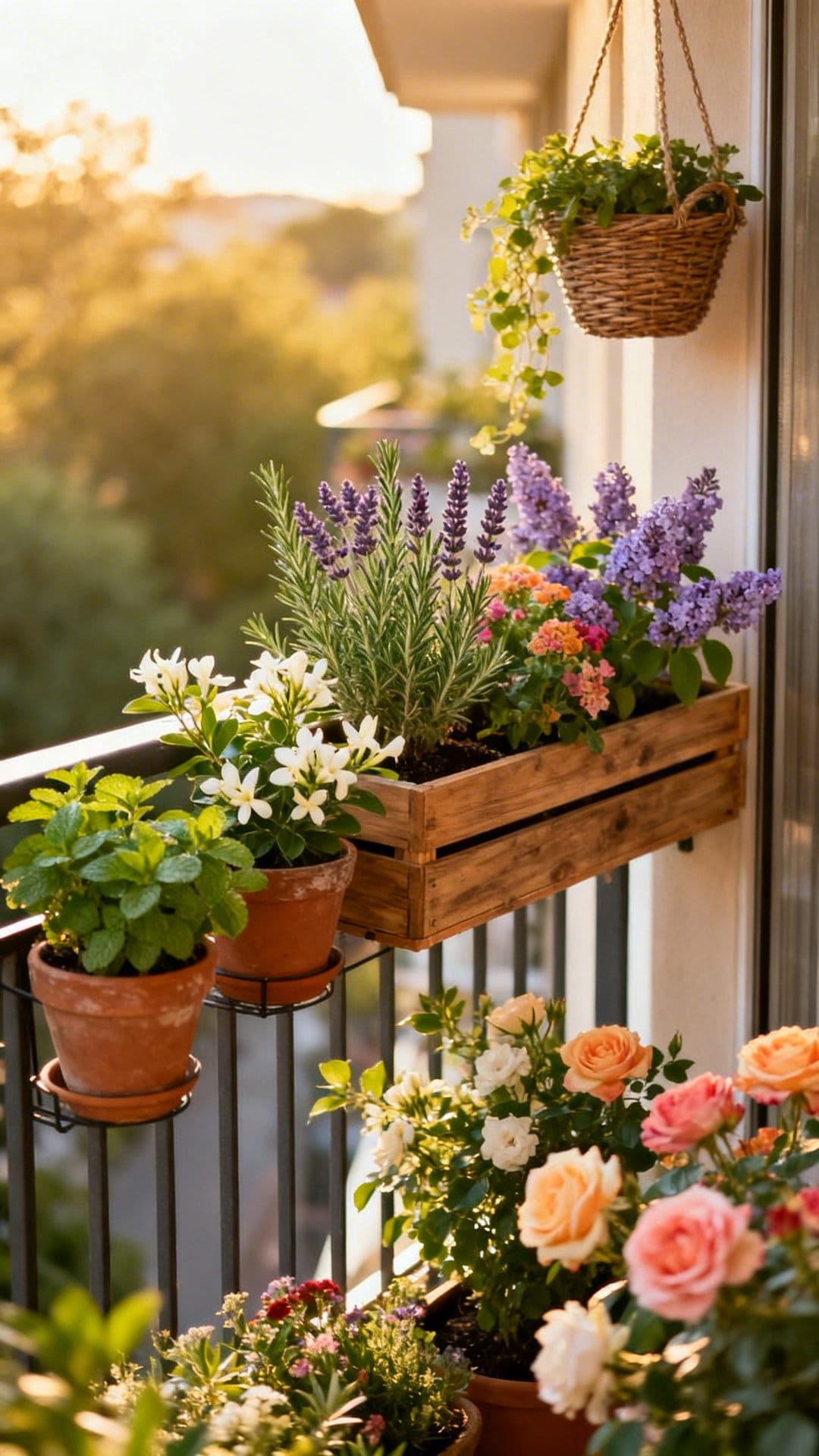 Introduce Scent With Herbs and Fragrant Blooms