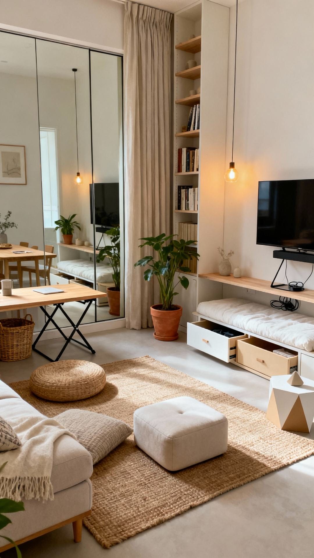 Japandi Minimal Warmth With Low Seating