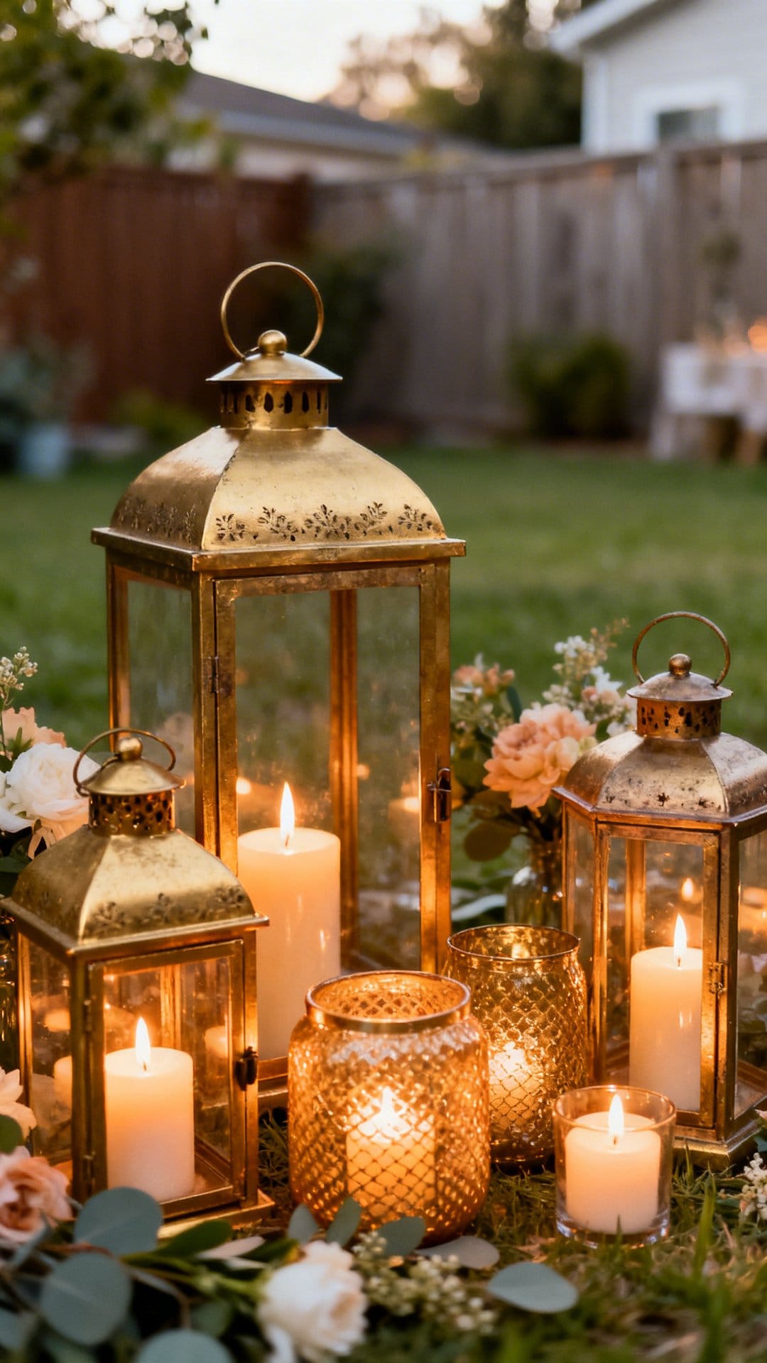 Layer Lanterns And Candles