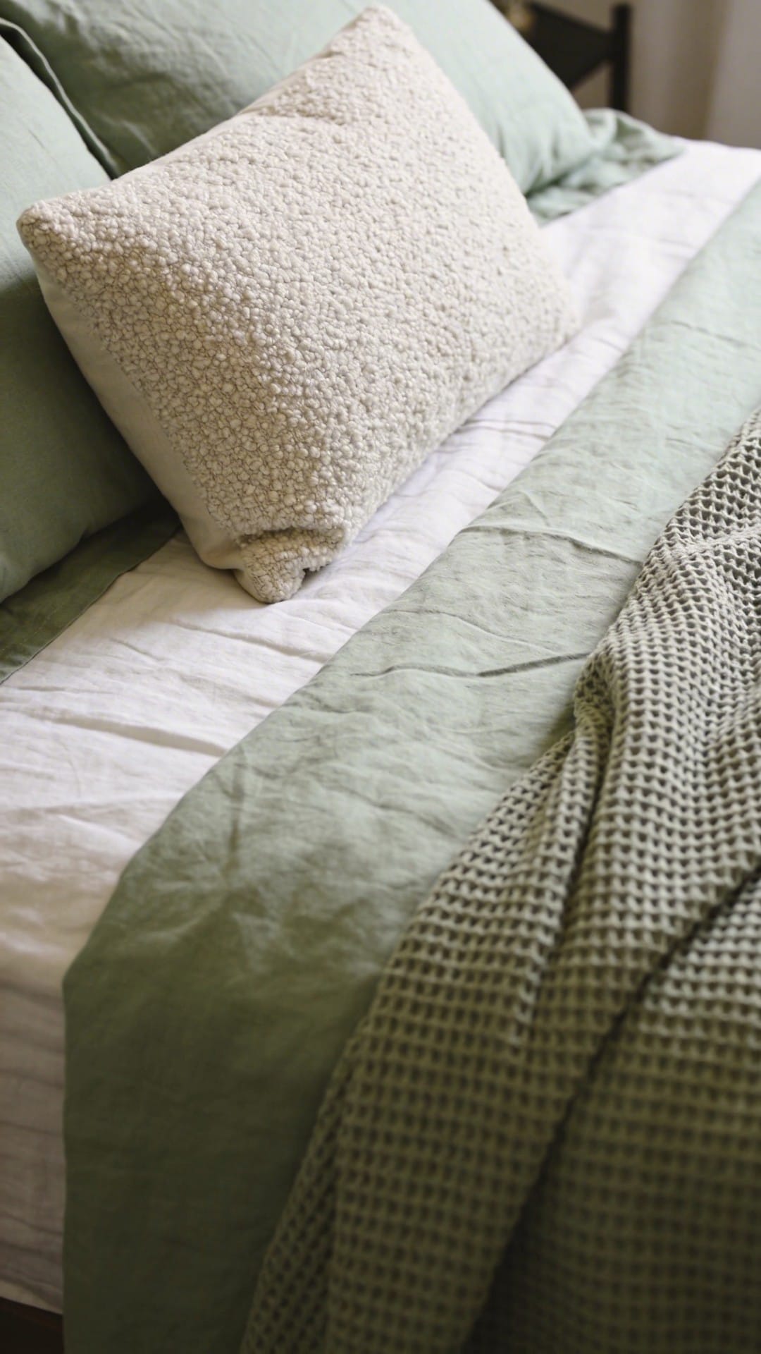 Layer Textures: Linen, Boucle, And Waffle Weave