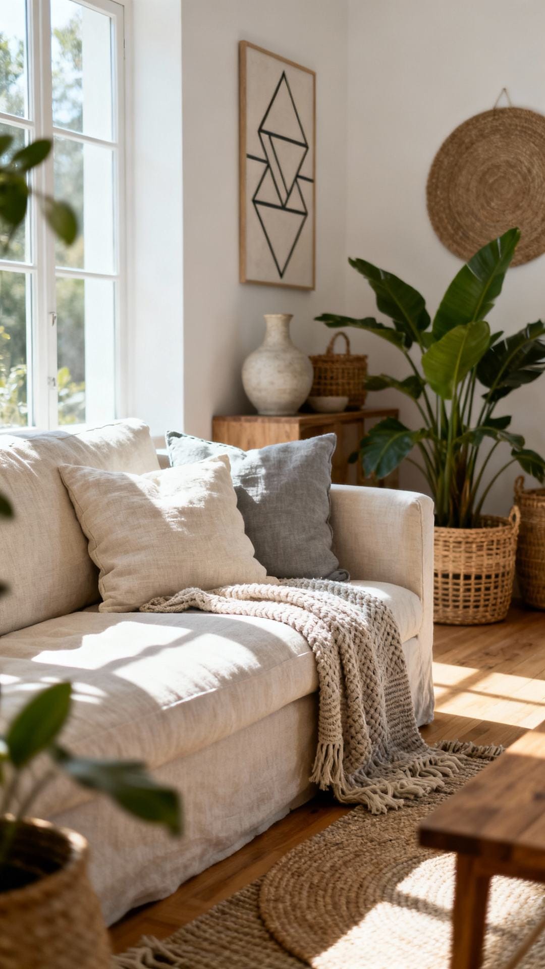 Linen-Heavy Summer House Vibes