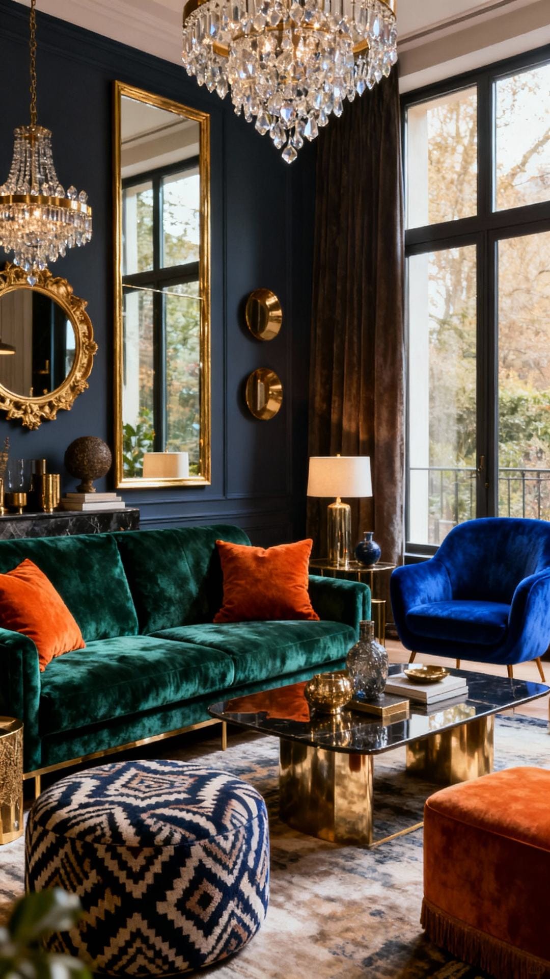 Moody Maximalist in Jewel Tones
