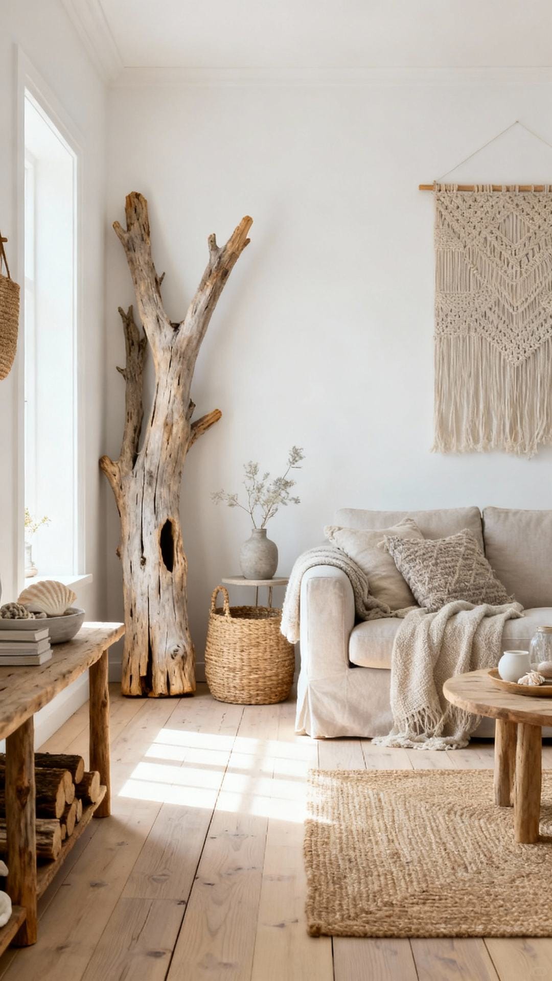 Nordic Coastal With Driftwood Tones