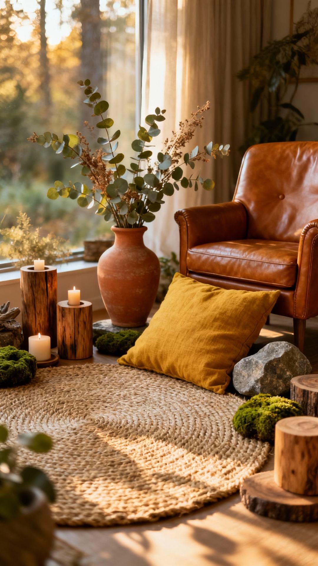 Olive and Ochre Woodland Mix