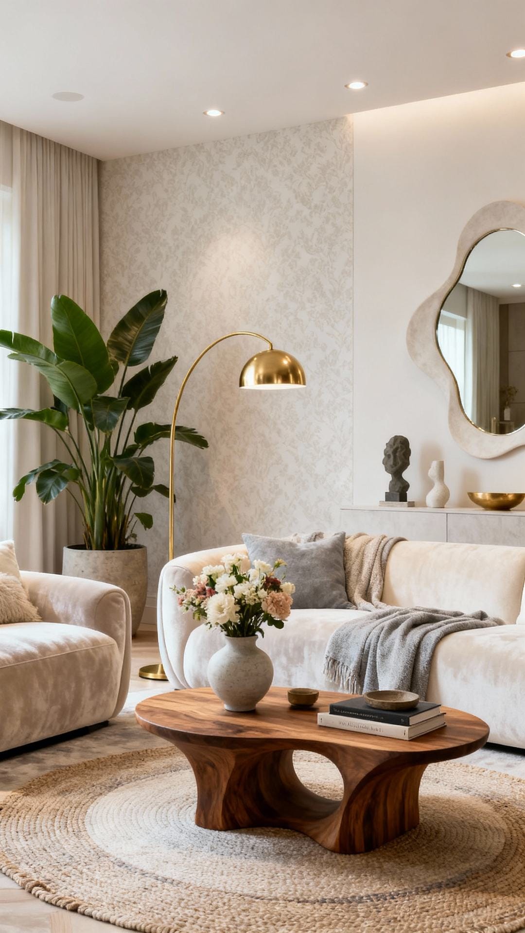 Organic Modern With Soft Curves