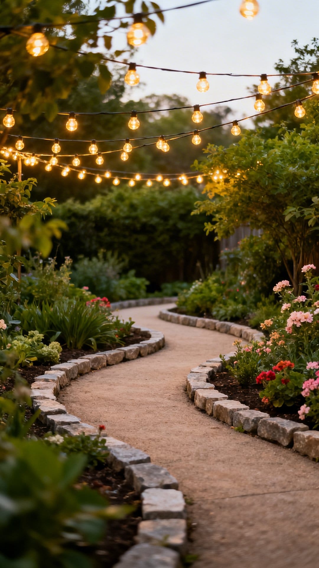 Outline Garden Beds To Guide The Eye