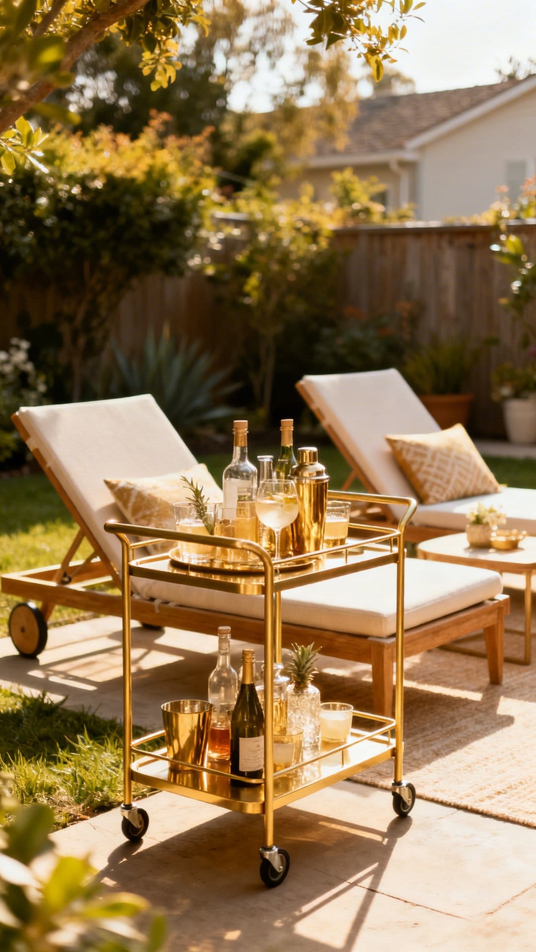 Roll Refreshments Close With a Bar Cart