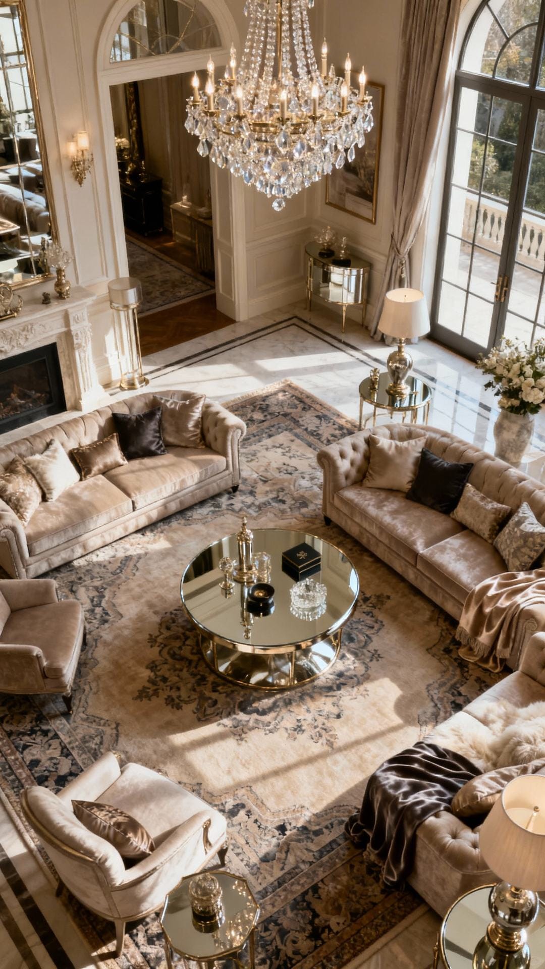 Polished Traditional With Symmetry and Silk