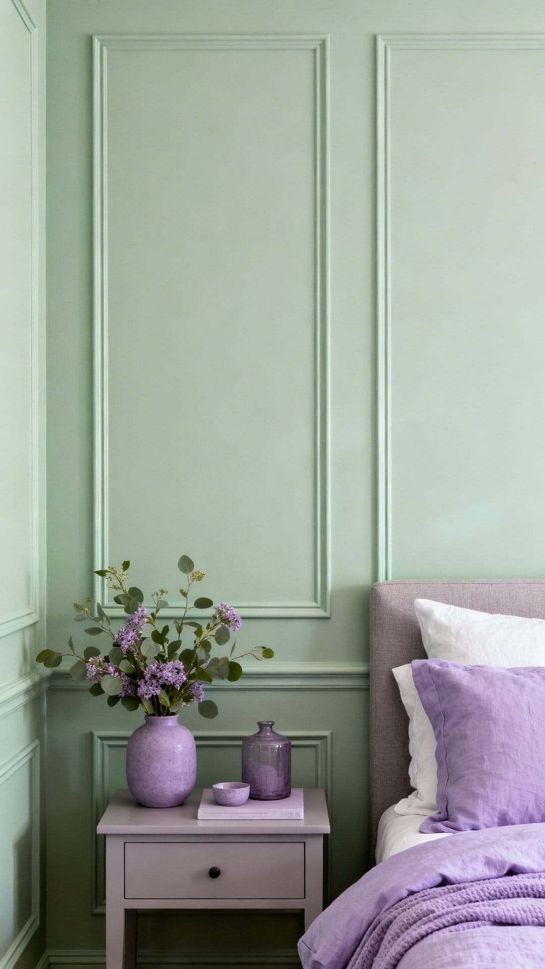 Sage Wainscoting Or Board-And-Batten