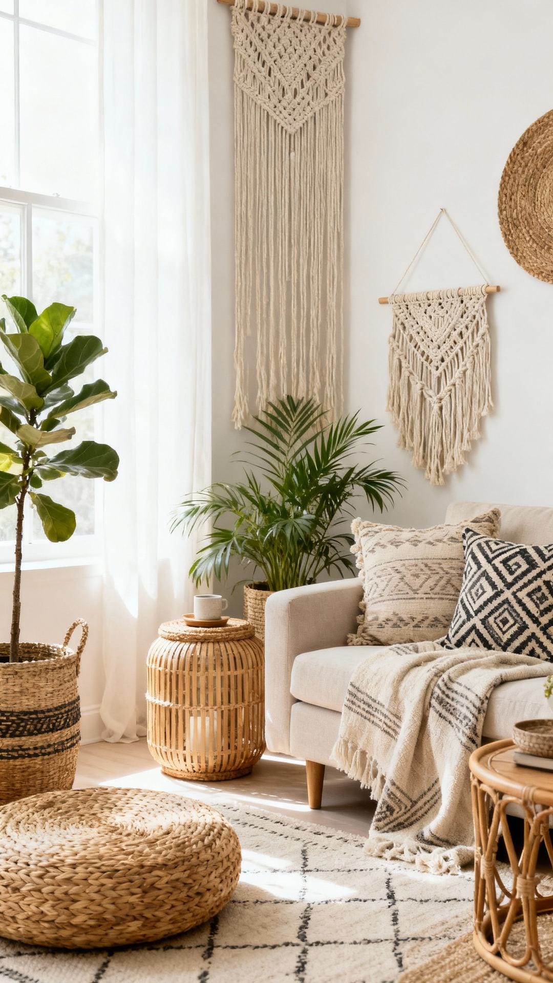 Scandinavian-Boho Calm