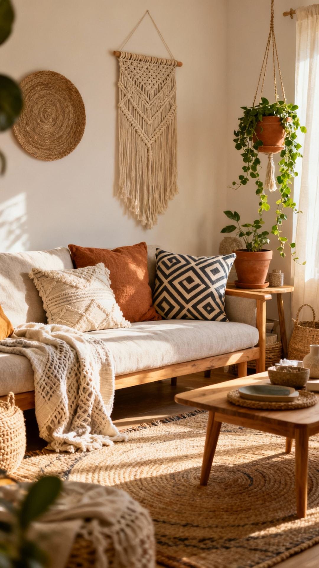Scandinavian Boho With Handmade Layers