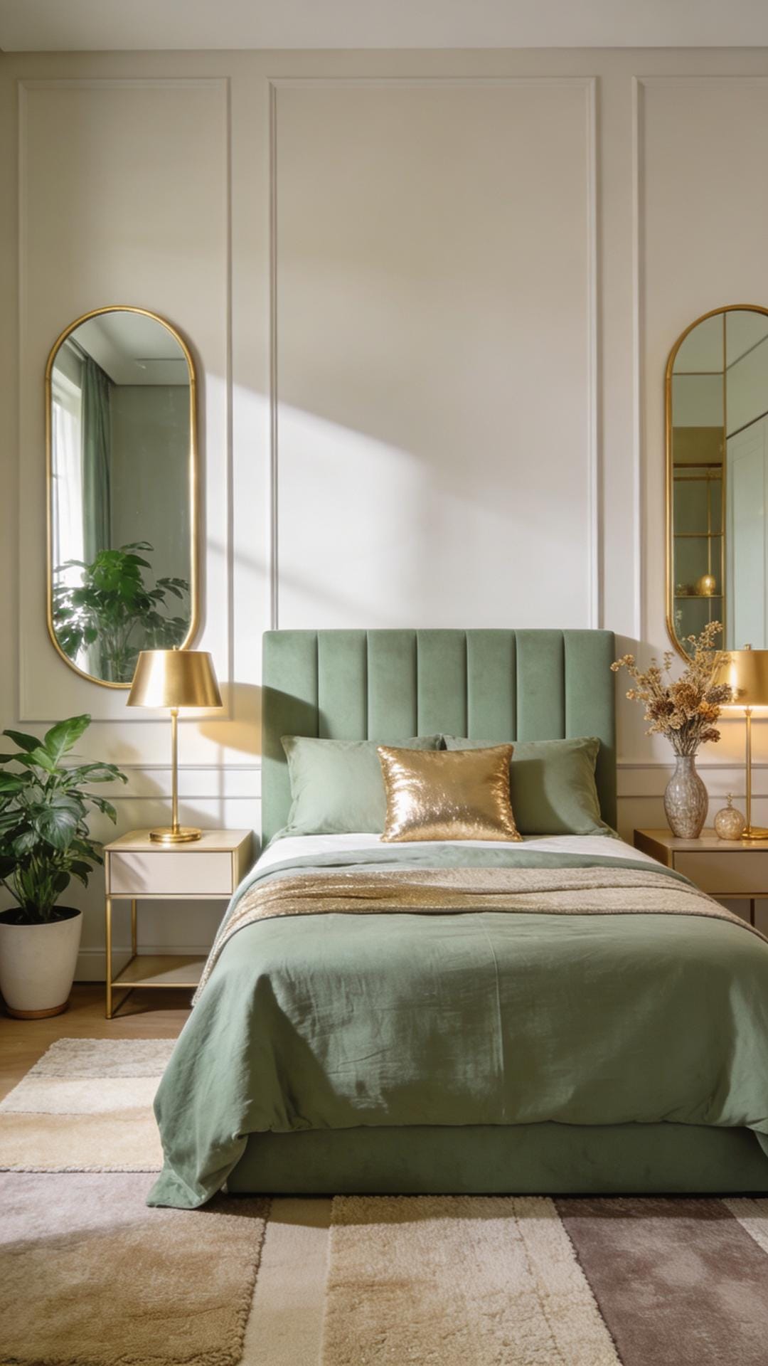 Serene Hotel Suite With Layered Neutrals